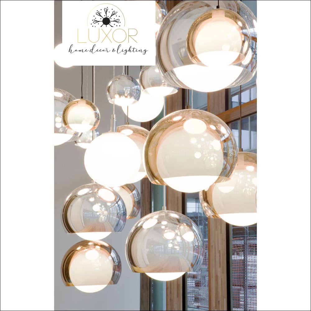pendant lighting Press Glass Pendant - Luxor Home Decor & Lighting