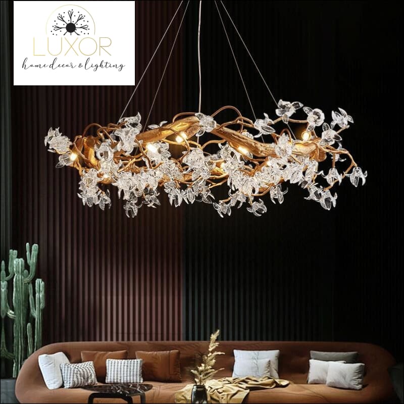 Prilus Crystal Modern Chandelier - chandelier