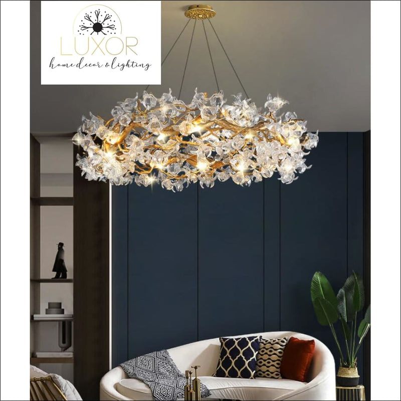 Prilus Crystal Modern Chandelier - chandelier