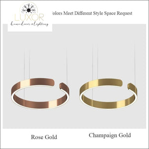 pendant lighting Prime Ring Pendant - Luxor Home Decor & Lighting