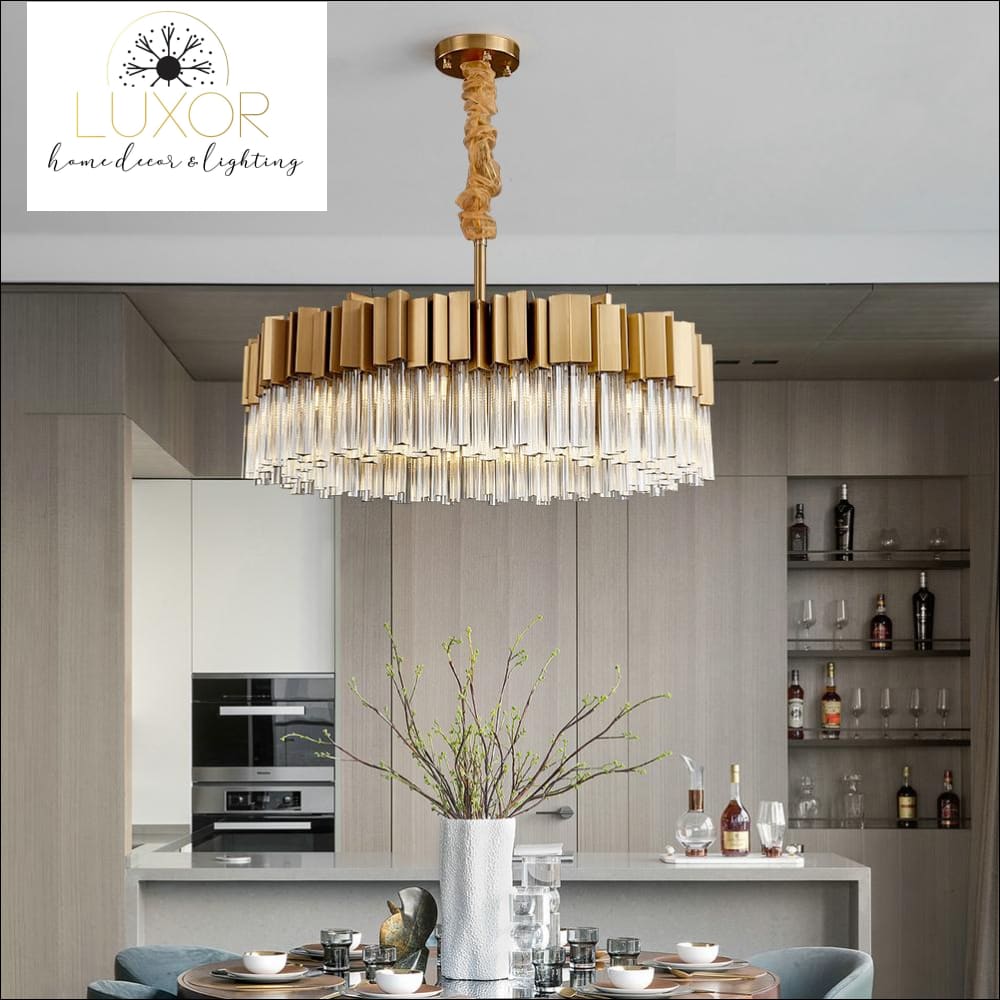 chandeliers Progree Crystal Chandelier - Luxor Home Decor & Lighting