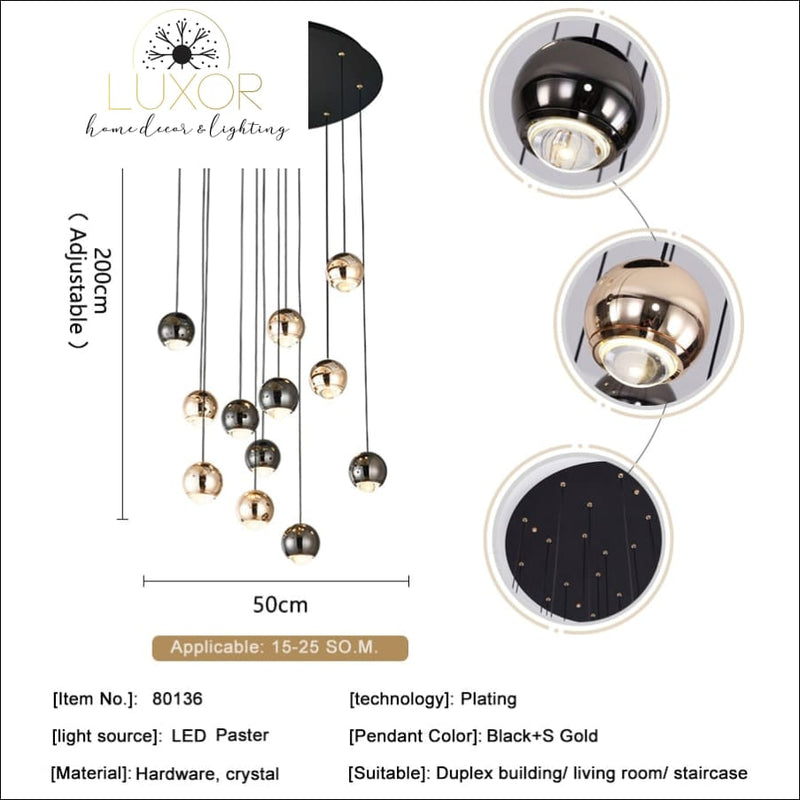 Prougy Modern Chandelier - chandelier