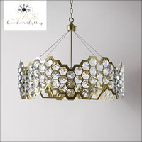 chandeliers Pure Edge Gold Chandelier - Luxor Home Decor & Lighting