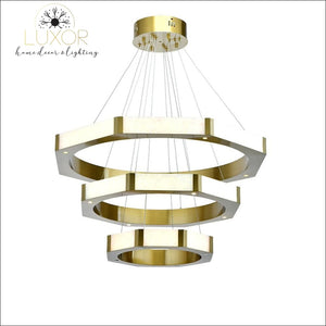 chandeliers Quatrini Octagon Suspension Chandelier - Luxor Home Decor & Lighting