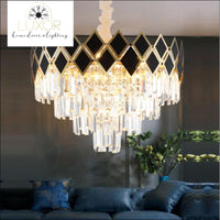 chandeliers Quinn Crystal Chandelier - Luxor Home Decor & Lighting