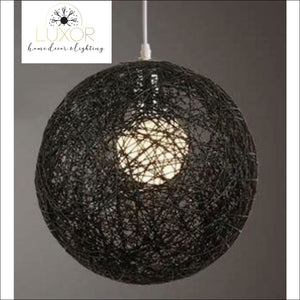 Pendant Lighting Rainbow Vintage Wicker Pendant Light - Luxor Home Decor & Lighting