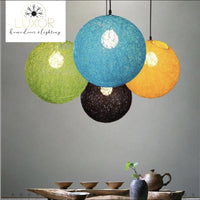 Pendant Lighting Rainbow Vintage Wicker Pendant Light - Luxor Home Decor & Lighting