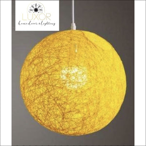 Pendant Lighting Rainbow Vintage Wicker Pendant Light - Luxor Home Decor & Lighting