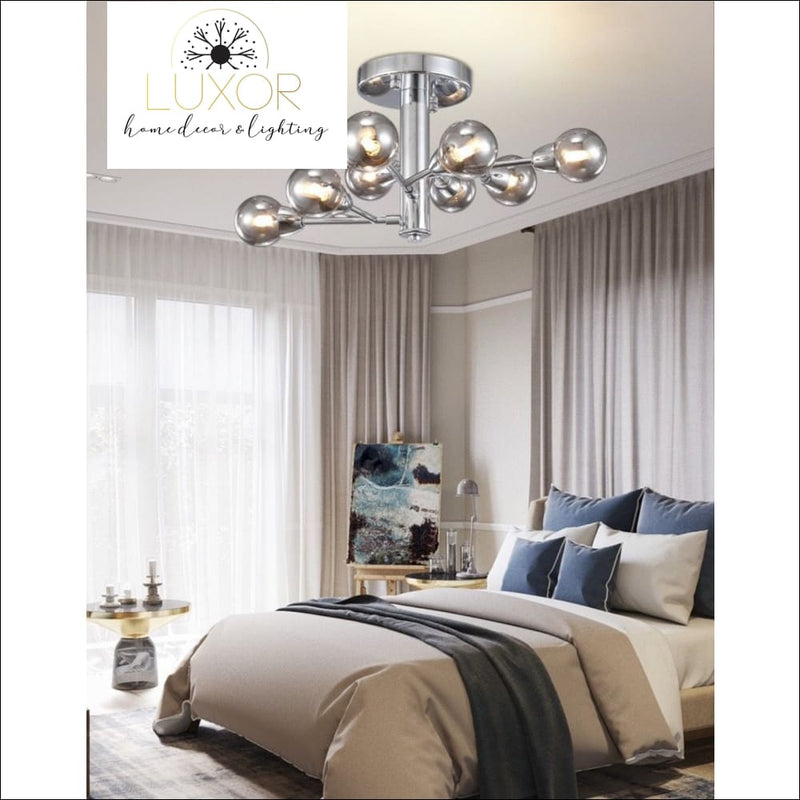 chandeliers Raindrop Glass Pendant - Luxor Home Decor & Lighting