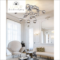 chandeliers Raindrop Glass Pendant - Luxor Home Decor & Lighting