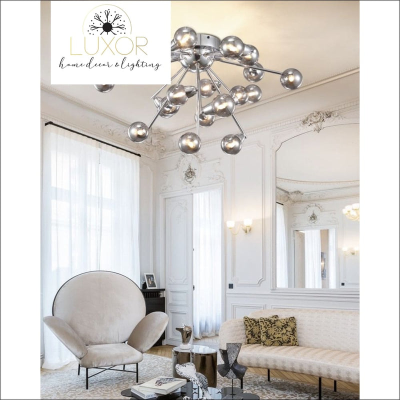 chandeliers Raindrop Glass Pendant - Luxor Home Decor & Lighting