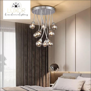 chandeliers Raindrop Glass Pendant - Luxor Home Decor & Lighting