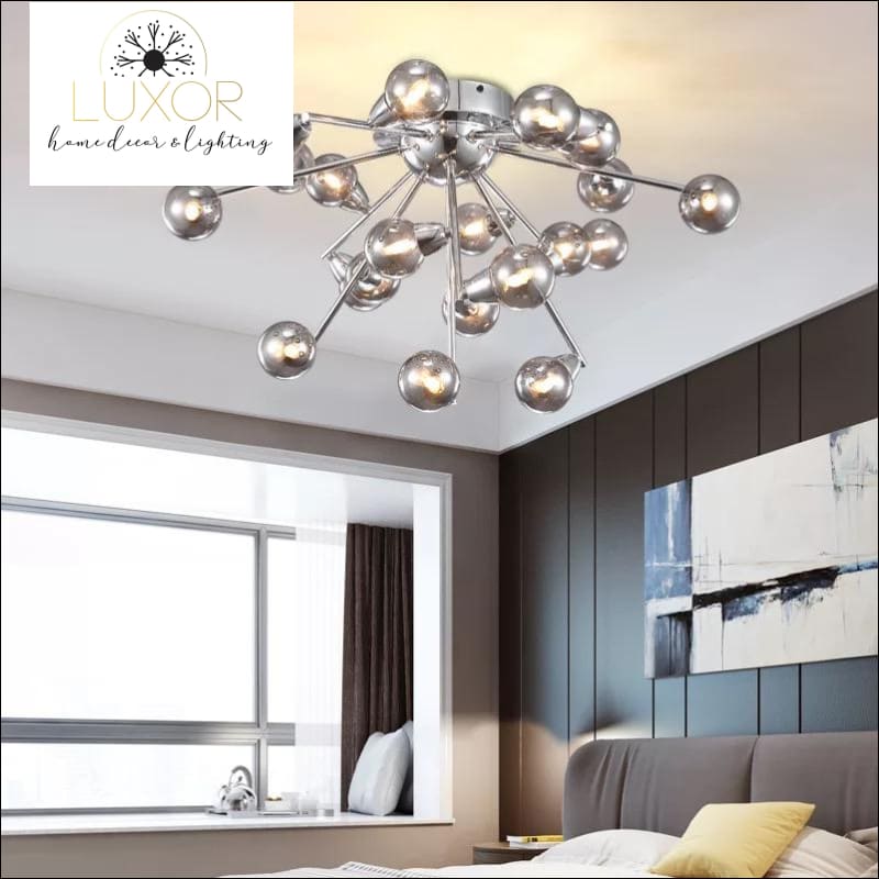 chandeliers Raindrop Glass Pendant - Luxor Home Decor & Lighting