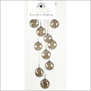 pendant lighting Raven Glass Pendant - Luxor Home Decor & Lighting