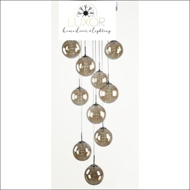 pendant lighting Raven Glass Pendant - Luxor Home Decor & Lighting