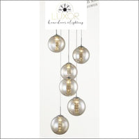 pendant lighting Raven Glass Pendant - Luxor Home Decor & Lighting