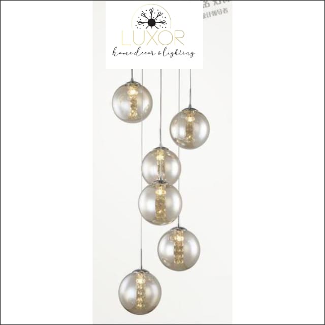 pendant lighting Raven Glass Pendant - Luxor Home Decor & Lighting