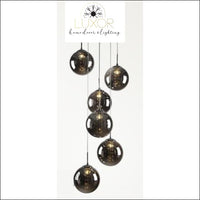 pendant lighting Raven Glass Pendant - Luxor Home Decor & Lighting