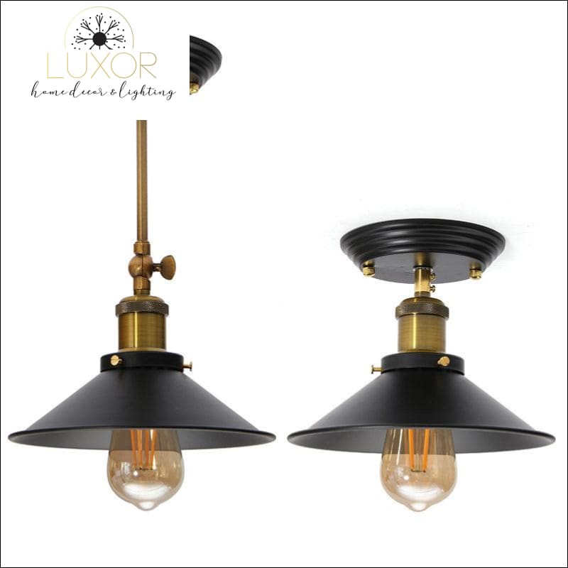 pendant lighting Retro Indoor Pendant Lights Loft Lamp - Luxor Home Decor & Lighting
