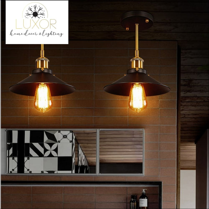pendant lighting Retro Indoor Pendant Lights Loft Lamp - Luxor Home Decor & Lighting