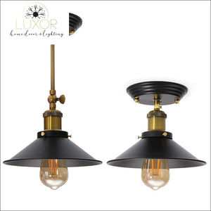 pendant lighting Retro Indoor Pendant Lights Loft Lamp - Luxor Home Decor & Lighting