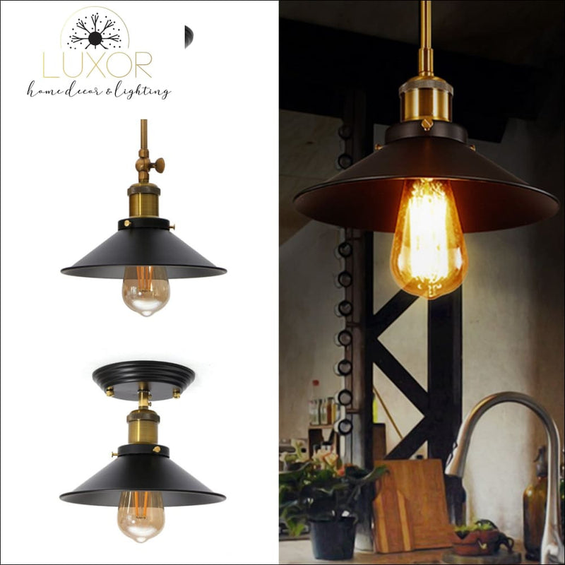 pendant lighting Retro Indoor Pendant Lights Loft Lamp - Luxor Home Decor & Lighting