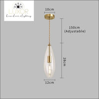 pendant lighting Rizini Pendant Light - Luxor Home Decor & Lighting