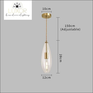 pendant lighting Rizini Pendant Light - Luxor Home Decor & Lighting