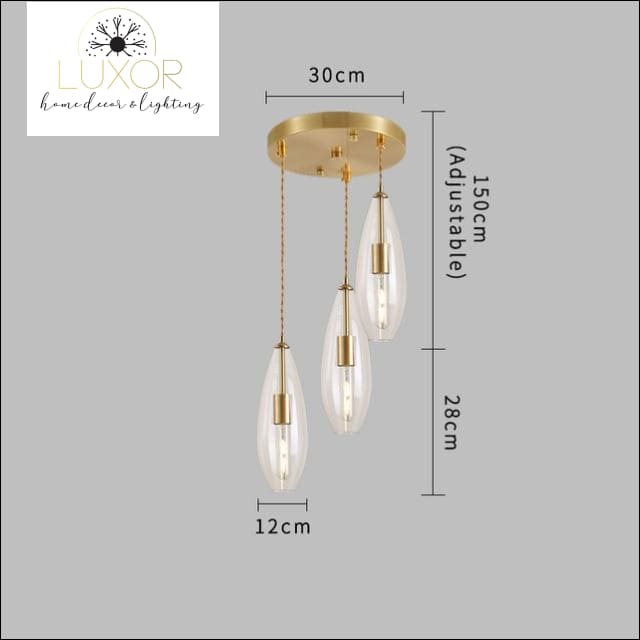 pendant lighting Rizini Pendant Light - Luxor Home Decor & Lighting