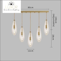 pendant lighting Rizini Pendant Light - Luxor Home Decor & Lighting