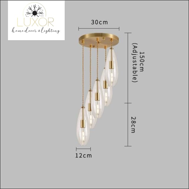 pendant lighting Rizini Pendant Light - Luxor Home Decor & Lighting