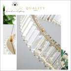 pendant lighting Roland Crystal Pendant - Luxor Home Decor & Lighting