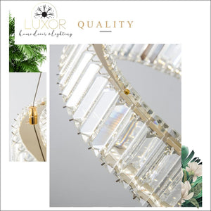 pendant lighting Roland Crystal Pendant - Luxor Home Decor & Lighting