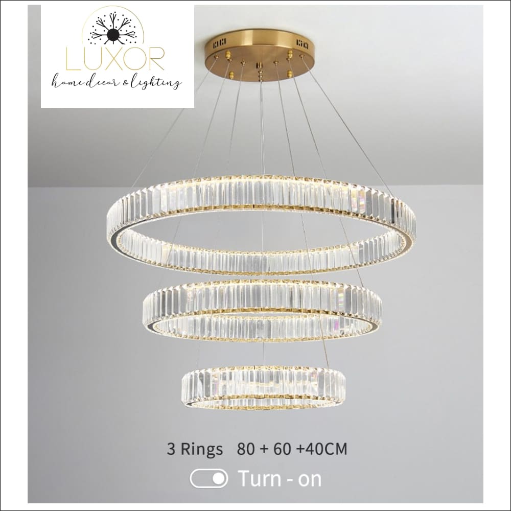 pendant lighting Roland Crystal Pendant - Luxor Home Decor & Lighting