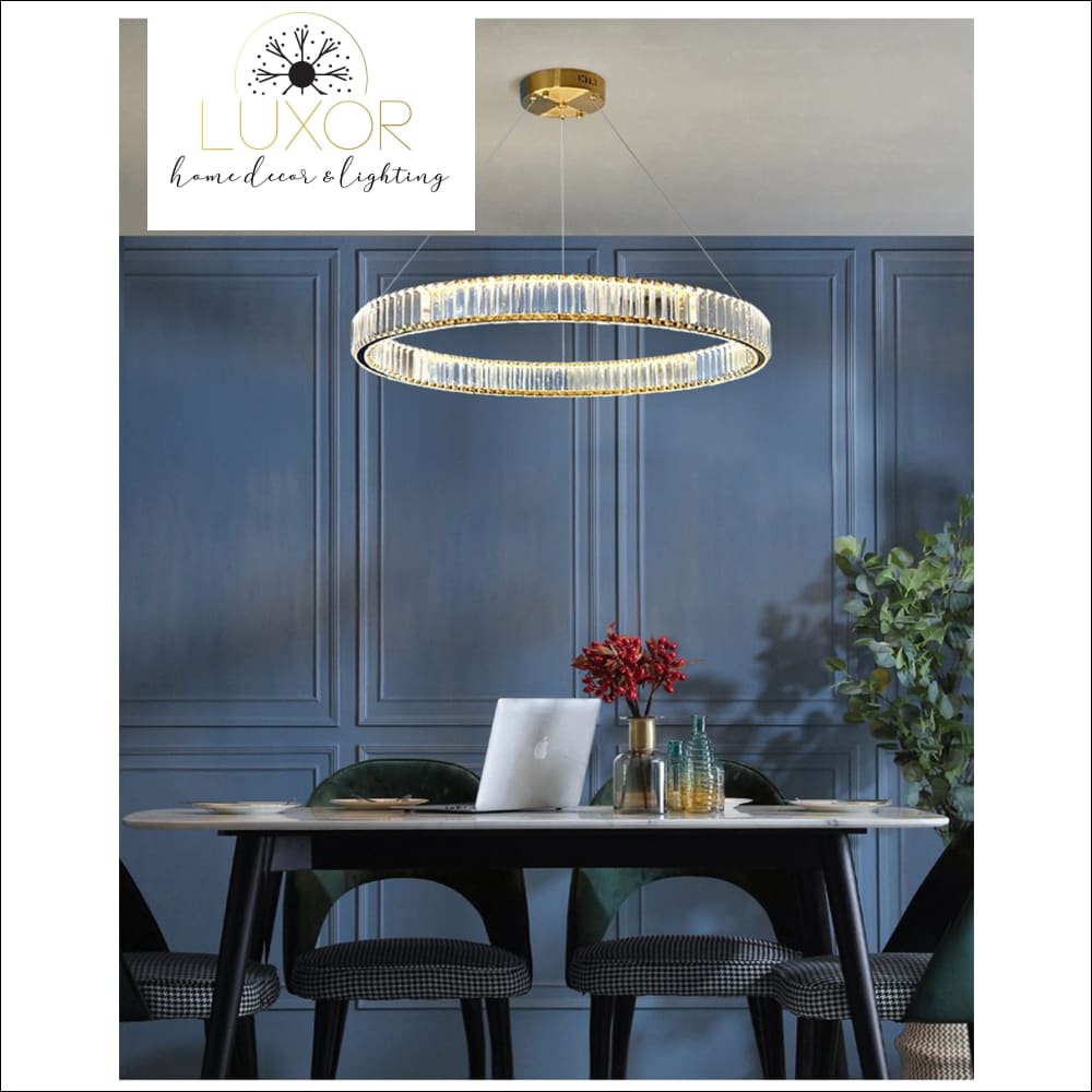 pendant lighting Roland Crystal Pendant - Luxor Home Decor & Lighting