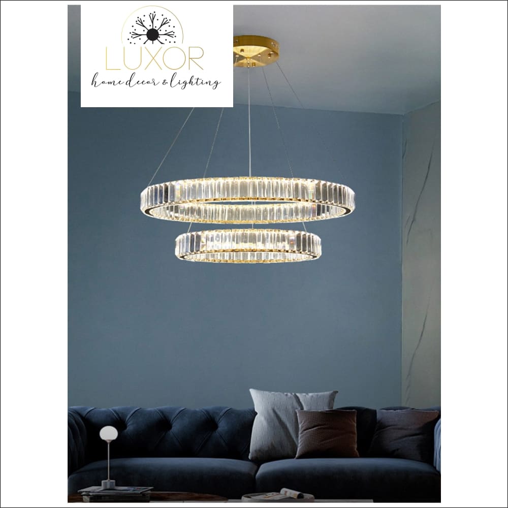 pendant lighting Roland Crystal Pendant - Luxor Home Decor & Lighting
