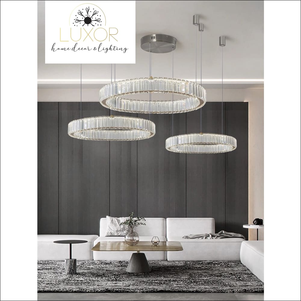 pendant lighting Roland Crystal Pendant - Luxor Home Decor & Lighting