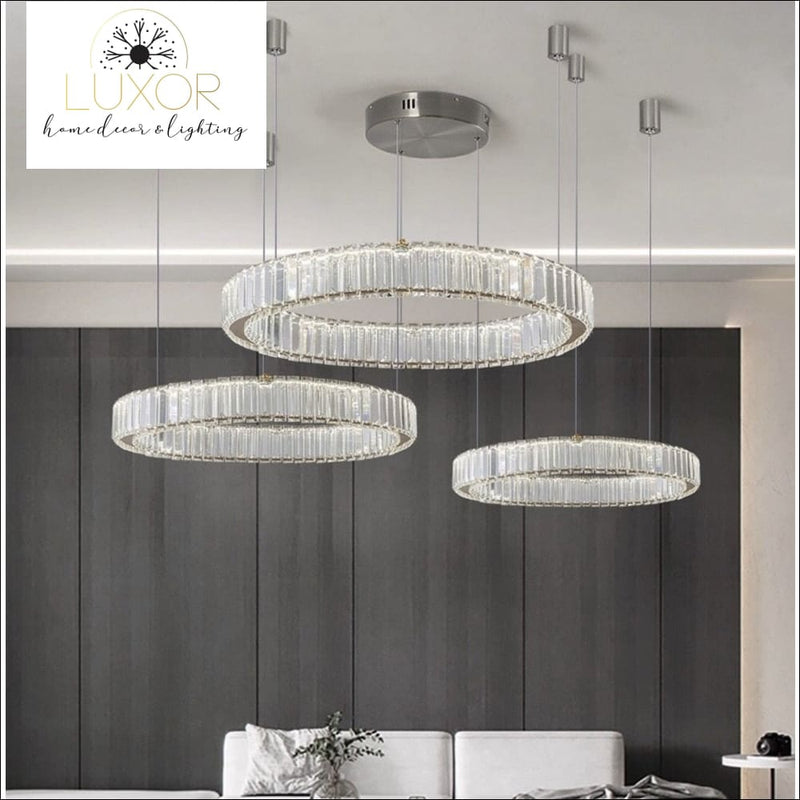 pendant lighting Roland Crystal Pendant - Luxor Home Decor & Lighting