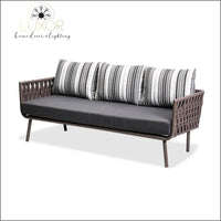 Rope Lux Modern Patio Set - Outdoor Seating