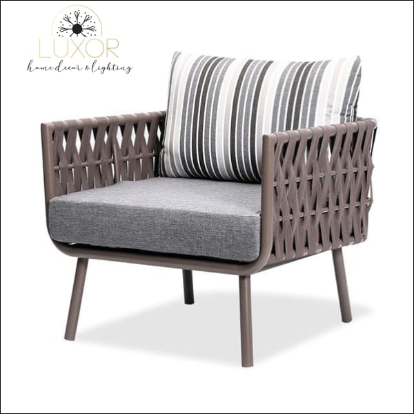 Rope Lux Modern Patio Set - Outdoor Seating