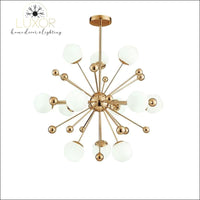 chandeliers Roxy Modern Glass Design Chandelier - Luxor Home Decor & Lighting