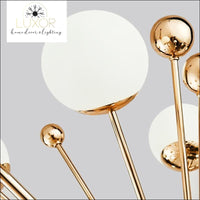 chandeliers Roxy Modern Glass Design Chandelier - Luxor Home Decor & Lighting