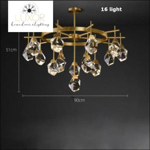 pendant lighting Royal Diamond Pendant - Luxor Home Decor & Lighting