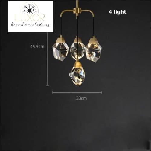 pendant lighting Royal Diamond Pendant - Luxor Home Decor & Lighting