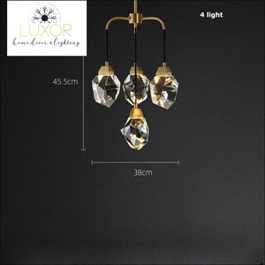 pendant lighting Royal Diamond Pendant - Luxor Home Decor & Lighting