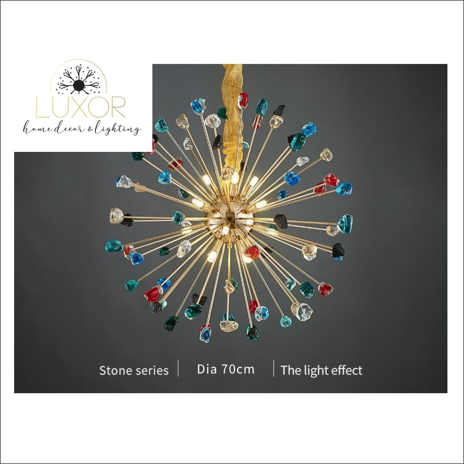 pendant lighting Royalton Round Sparkle Pendant - Luxor Home Decor & Lighting