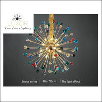 pendant lighting Royalton Round Sparkle Pendant - Luxor Home Decor & Lighting