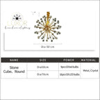 pendant lighting Royalton Round Sparkle Pendant - Luxor Home Decor & Lighting