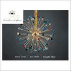 pendant lighting Royalton Round Sparkle Pendant - Luxor Home Decor & Lighting