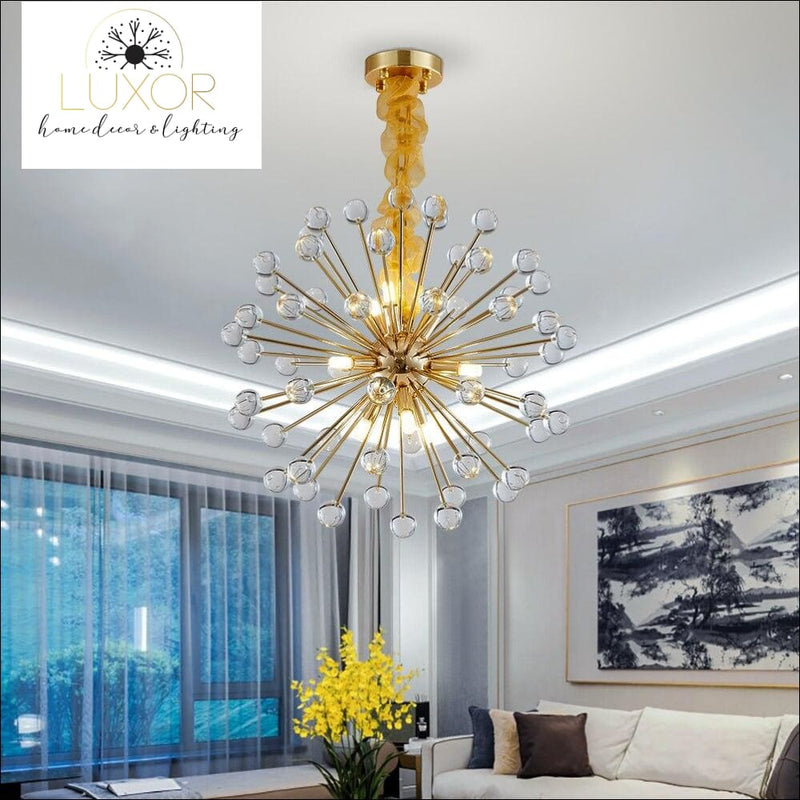 pendant lighting Royalton Round Sparkle Pendant - Luxor Home Decor & Lighting